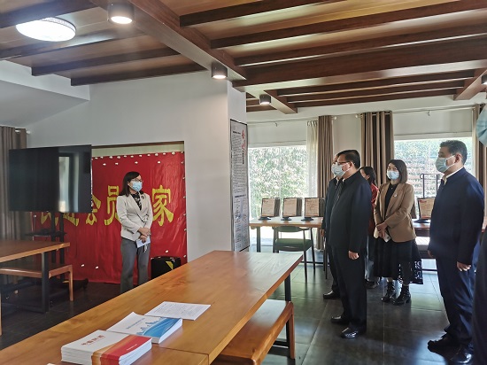 市政協(xié)主席楊智赴蔡甸區(qū)調(diào)研民進(jìn)界別委員工作室
