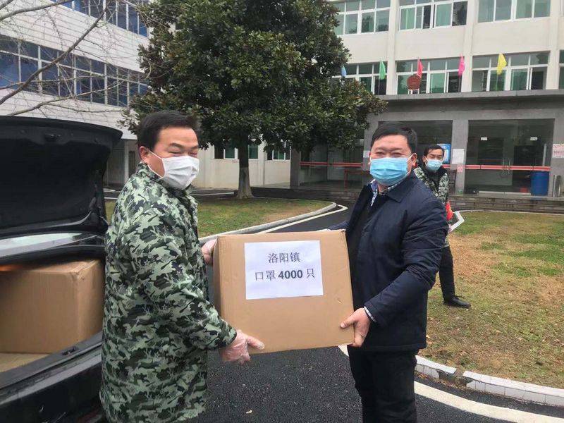 隨州捐贈(zèng)口罩