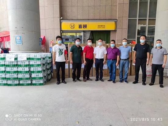 疫情隔不斷溫情 江岸民進(jìn)人在行動(dòng)
