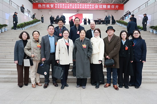 民進洪山區(qū)工委會員在區(qū)“兩會”積極履職盡責(zé) - 副本