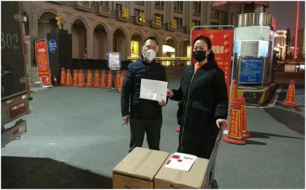 民進(jìn)江漢區(qū)會(huì)員李育抗擊疫情在行動(dòng)