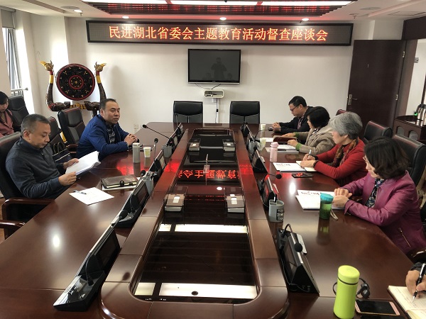 民進(jìn)湖北省委會(huì)主題教育活動(dòng)調(diào)研督查座談會(huì)召開
