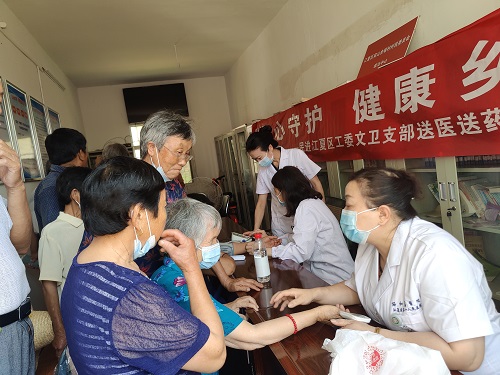 民進(jìn)江夏區(qū)工委開展“同心守護(hù) 健康鄉(xiāng)村”活動1