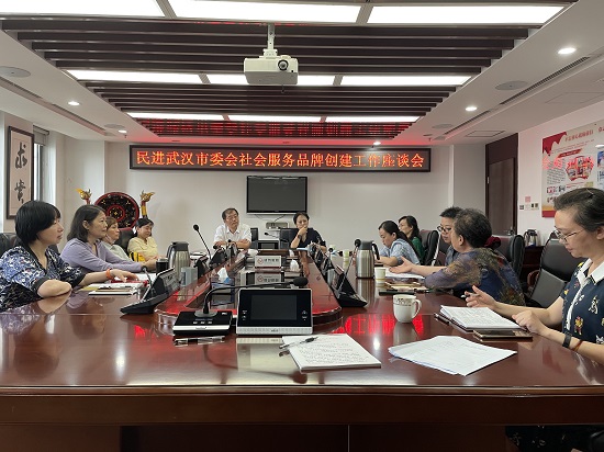 民進(jìn)武漢市委會(huì)召開社會(huì)服務(wù)品牌創(chuàng)建工作座談會(huì)